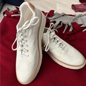 Cole Haan White and Tan Men's Sneakers
